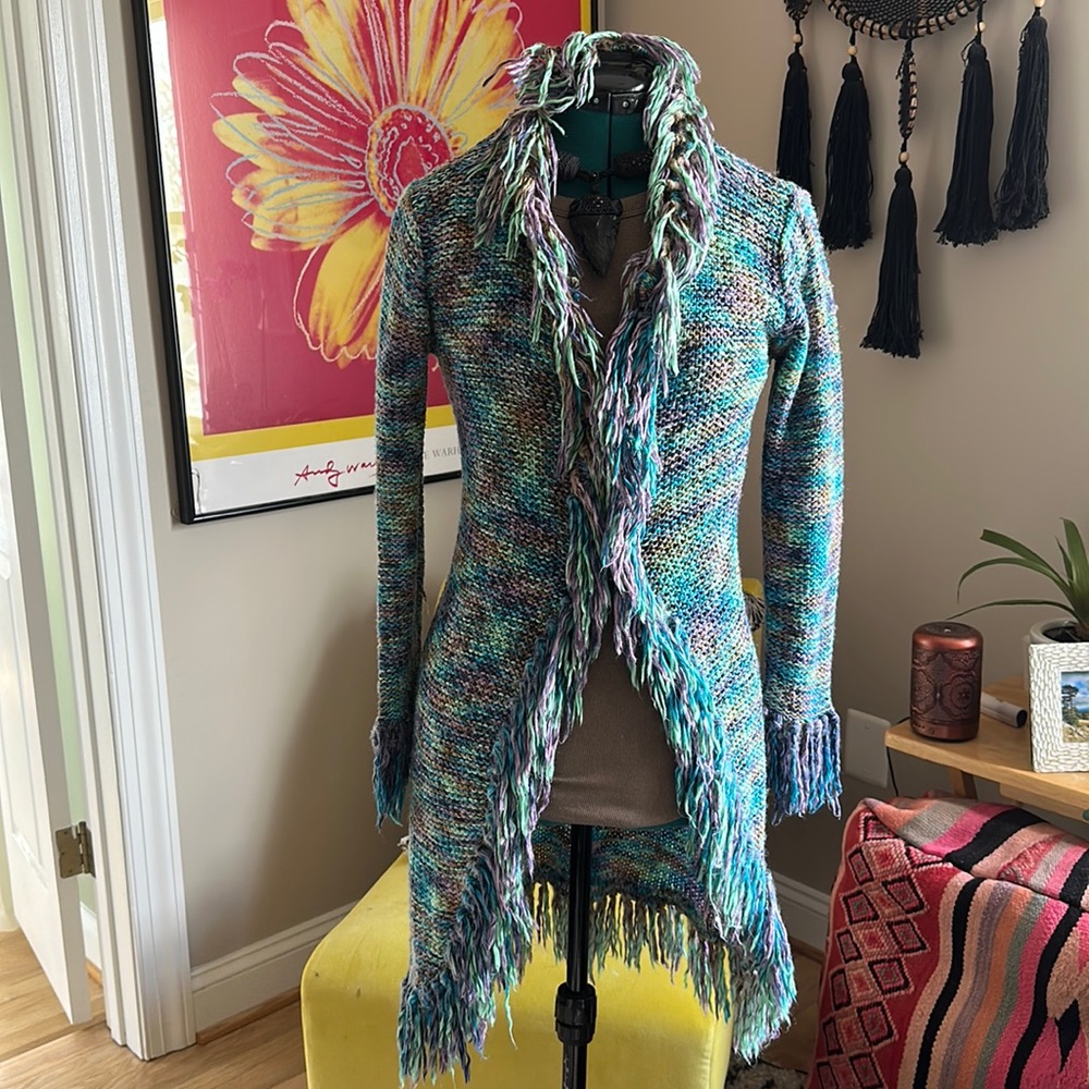 Vintage Multicolor Cardigan